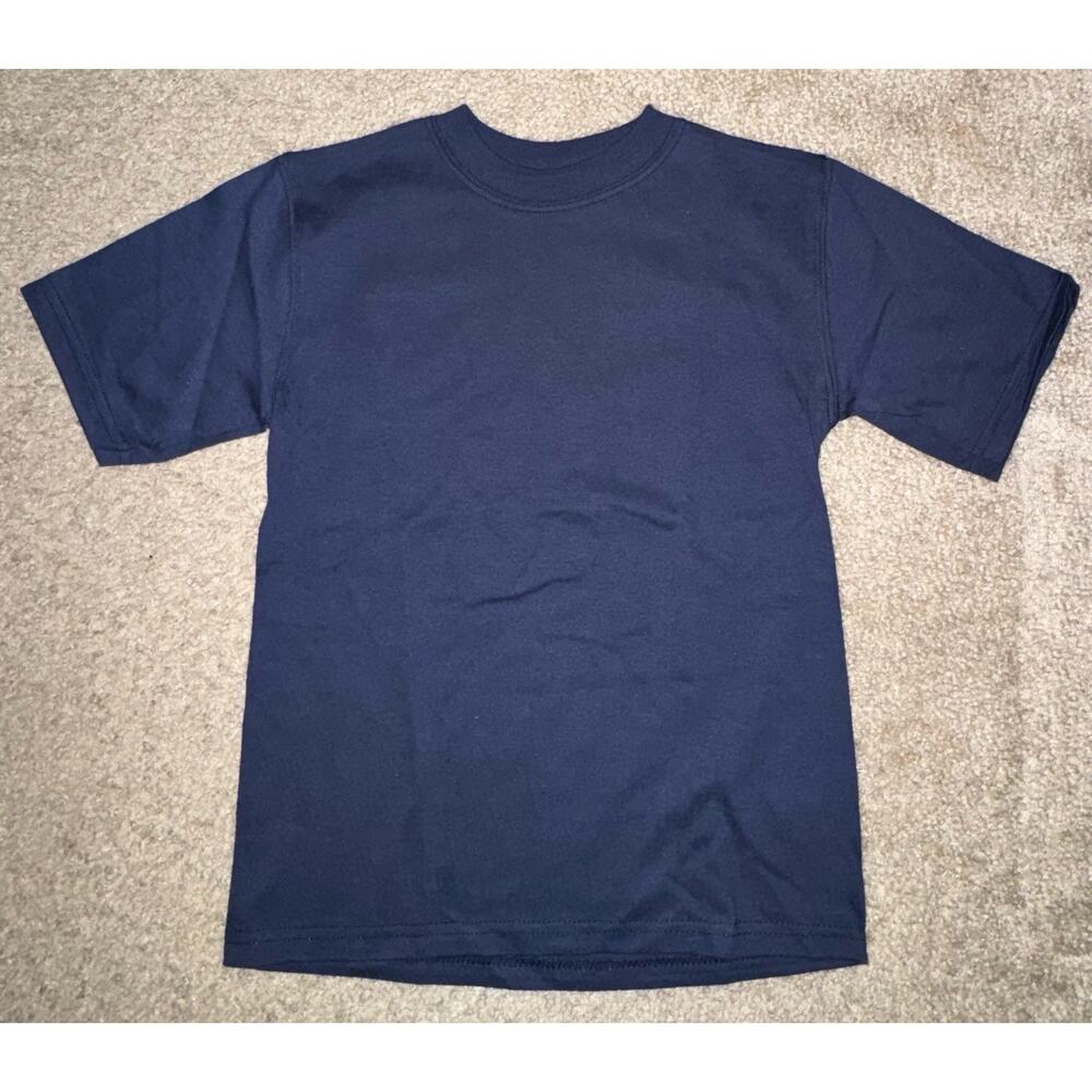 Nike Core Short Sleeve Cotton Crew T Shirt Boys Size 6 Made in Honduras